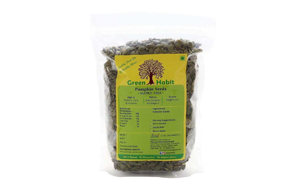 Green Habit Pumpkin Seeds    Pack  125 grams